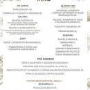 Restauracja NN menu część 1/2
